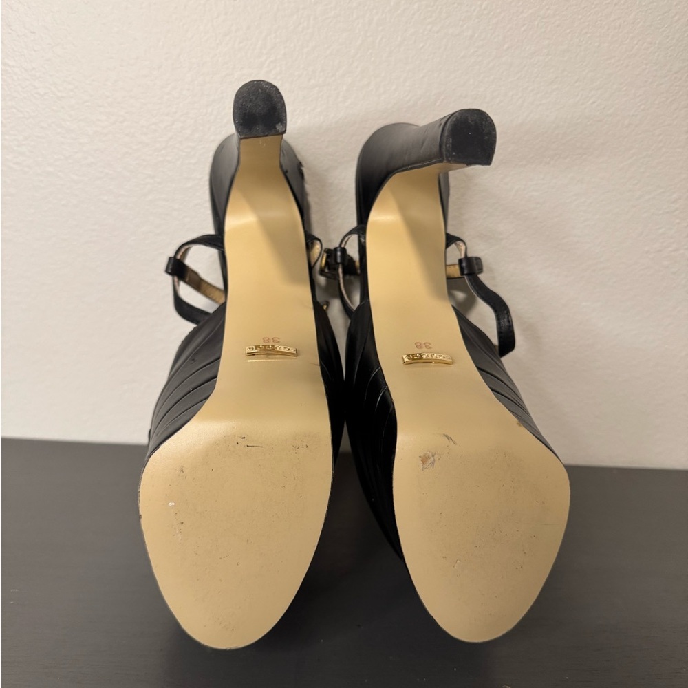 Gucci Leather Platform Pump, Black - Picture 4 of 12